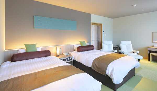 【ＪＰスーペリア】２〜３ベッド（阿蘇山眺望）