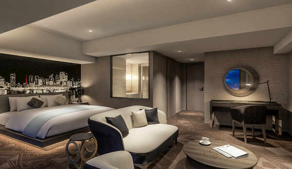 エグゼクティブダブル　53㎡ ワイドキングサイズベッド（幅200cm）