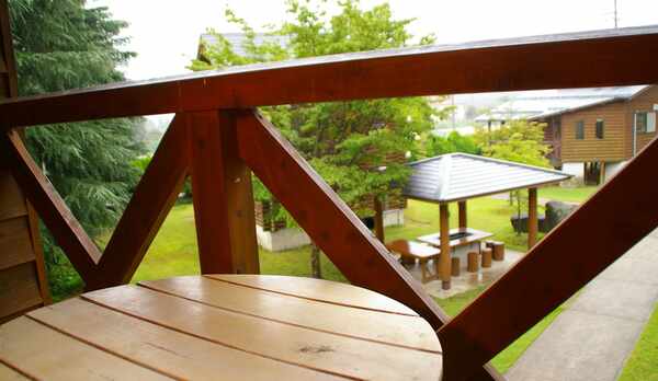 *コテージからの眺め