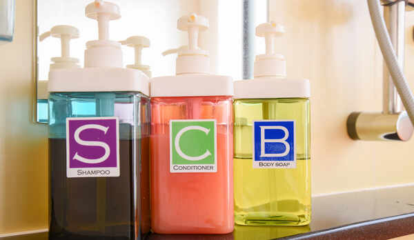 *【アメニティ】お風呂にはシャンプー・コンディショナー・ボディーソープをご用意しております。