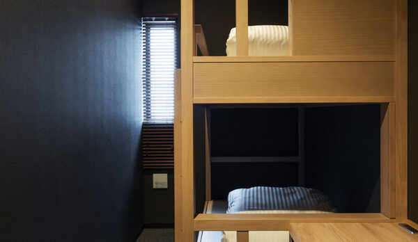 7㎡とコンパクトなBUNK BEDルーム