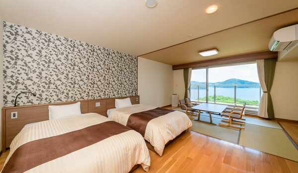  【禁煙　海側】和洋室（36平米）／風呂無し