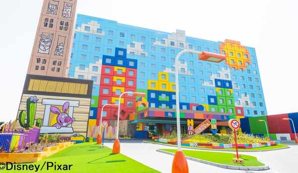 TOKYO Disney RESORT カーテン2枚入 花火（東京ディズニー