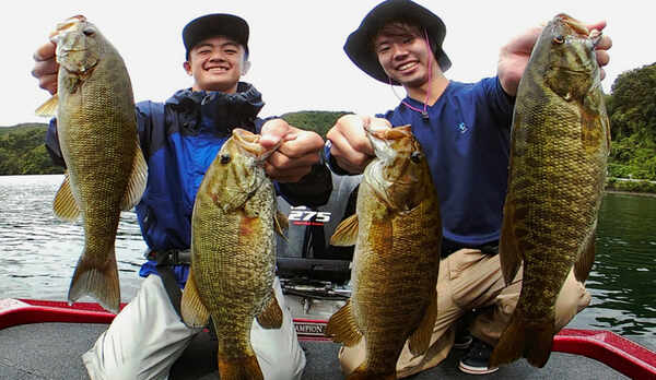 車で5分　野尻湖　仲田さんのガイドでバス釣り