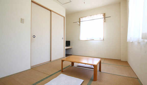 【7.5畳和室】3階のお部屋にはエアコンがついていませんのでご注意ください