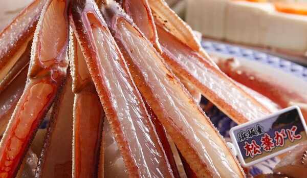 タグ付き松葉かに