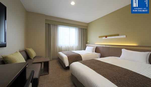 【スーペリアツインル20平米】ベッドサイズ120cm