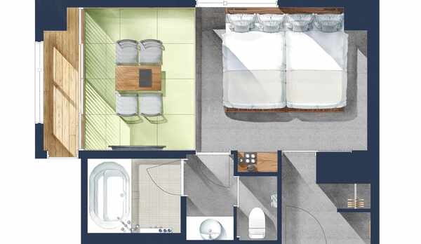 ファミリースイート　Max8 Comfort4