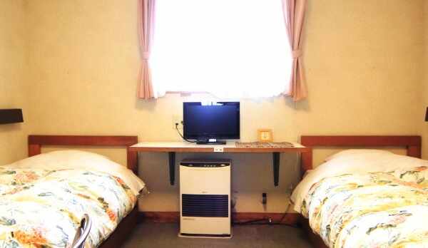 ツインルームの様子