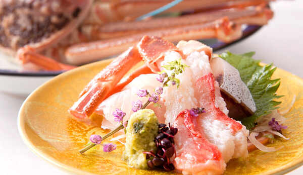 新屋自慢の蟹料理