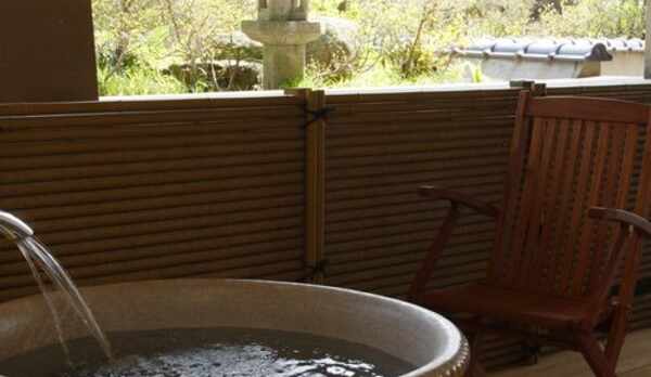 コンフォートスイート／客室露天風呂