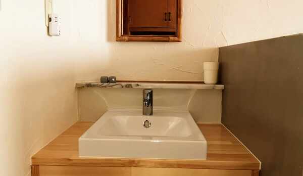 コンビネーションルームの洗面台