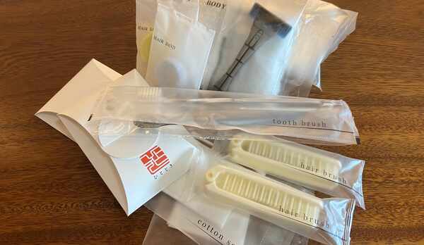 【アメニティ】全部屋に完備。女性にうれしいPOLA「HITOTOKI」のスキンケア。