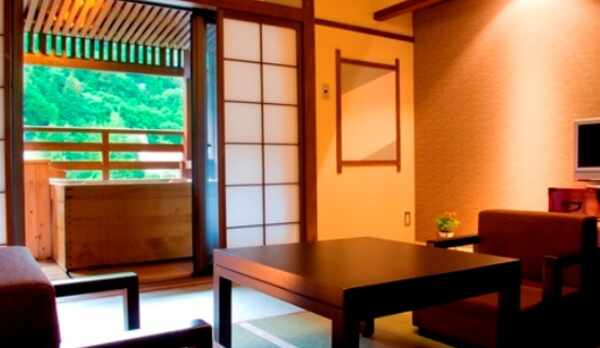露天風呂付客室【月明かり】8畳