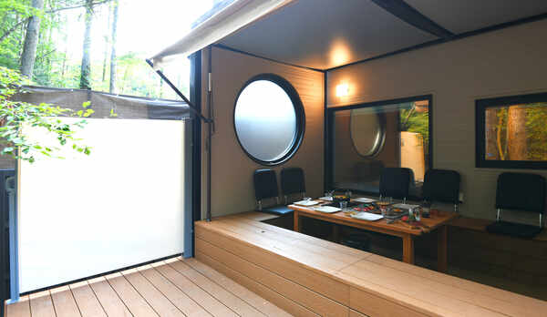 炉辺席BBQスペース