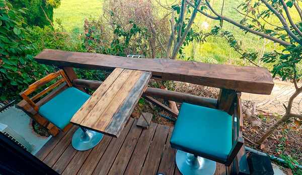 ・【2号館】 ベランダで一息つくことも可能です