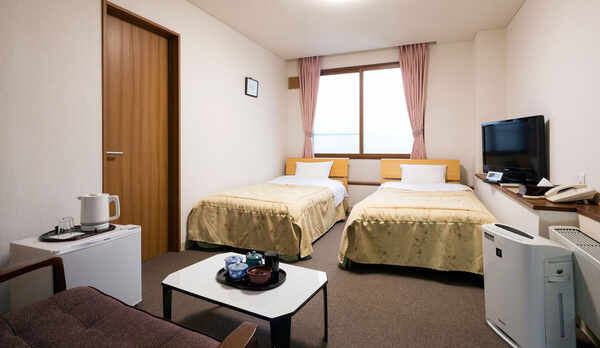 【ツインルーム】仲の良い2名様の気取らないご旅行に