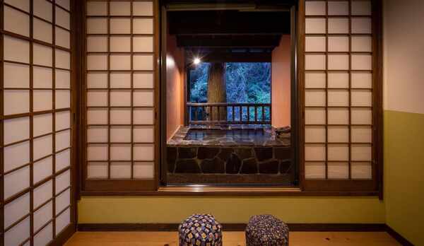 【新蔵棟】客室からの眺望露天