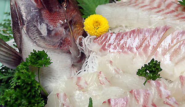 鯛お造り