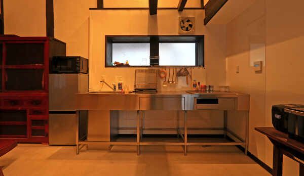 開放感のあるキッチン