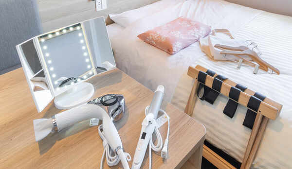 【レディースルーム】他のお部屋とは違う、女性に喜んで頂ける備品がたくさん！