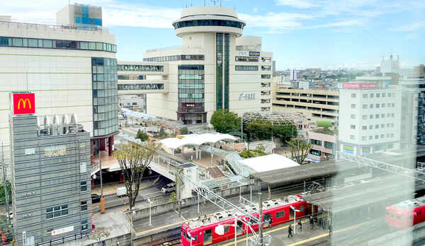 ハリウッドツインルーム（最上階）からの眺望