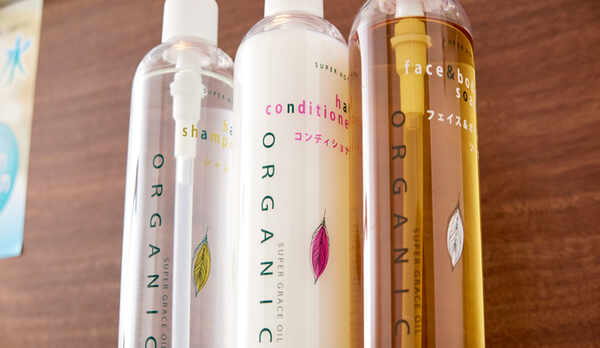 髪に、肌に、地球に優しいオーガニックシャンプー＆コンディショナー＆ボディーソープ