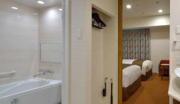 客室｜女性に嬉しい！バス・トイレ独立型（画像は一例となります）