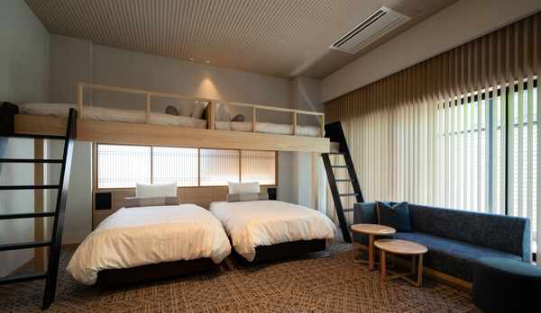 ・露天風呂付ファミリーロフトルーム（ミニキッチン付）