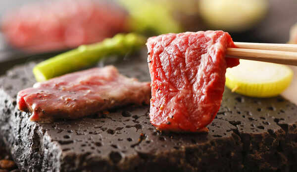 〜信州牛の溶岩焼き〜