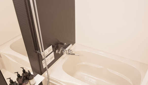 清潔感あるバスルーム