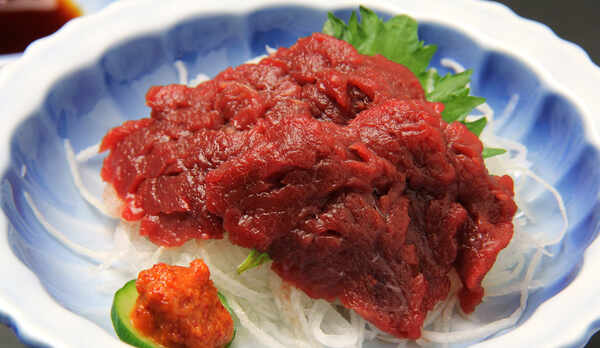 会津のジビエと言えば「馬刺し」