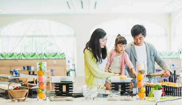 ラヴァンドルの朝食バイキング