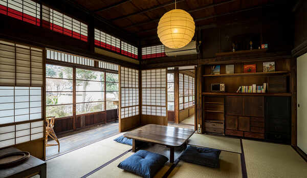 平野邸ラウンジ