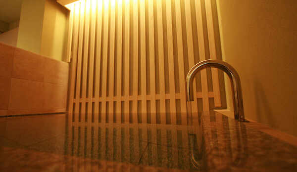 大人気　4種の貸切風呂「椿」のひとつ「芽」