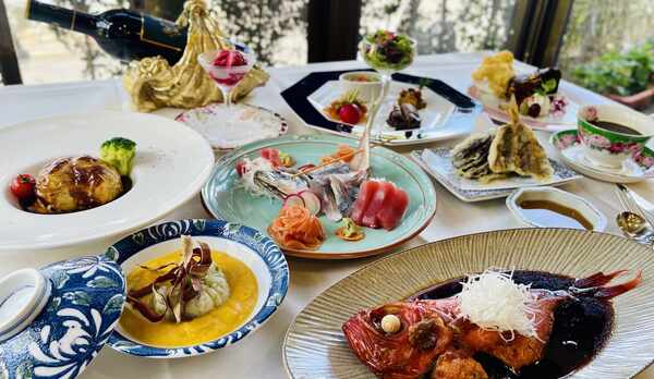 グレードアップ金目鯛の煮つけ付きコースディナー