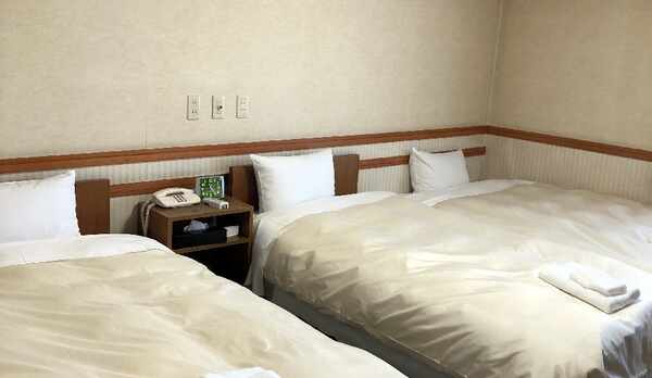 ツインル−ム★3名利用ＯＫ★