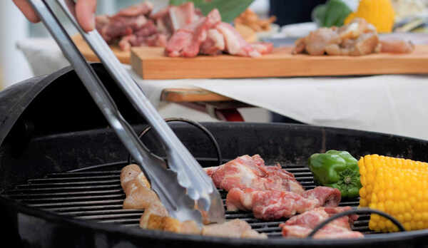 【食事/BBQ】炭火で焼き上げる大隅ブランドの食材をお楽しみください♪