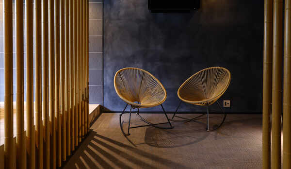 貸切風呂たけのゆ・脱衣所