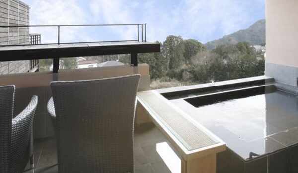 望　温泉露天＆テラス　空