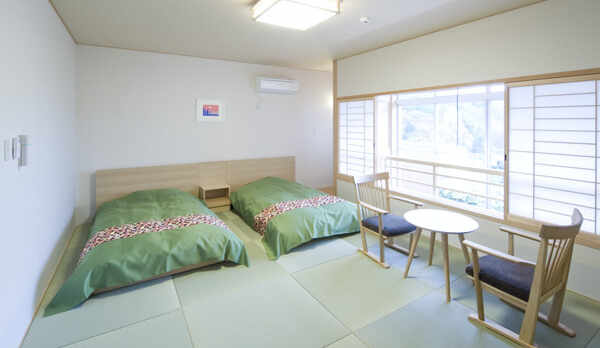 風の棟【露天風呂付】メゾネット２階建てバス・トイレ付(一例)