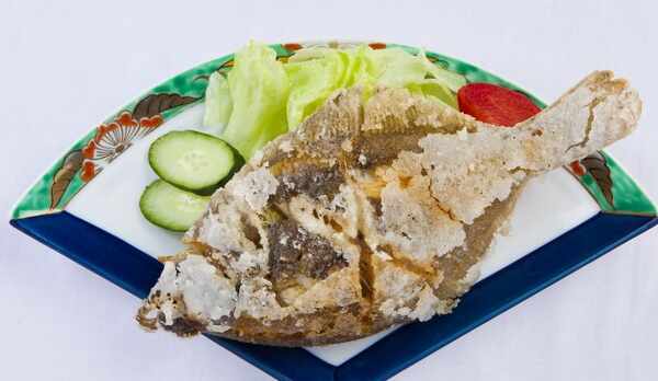 カレイの唐揚げ