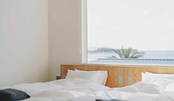 メゾネットダブルテラス（ベッド）