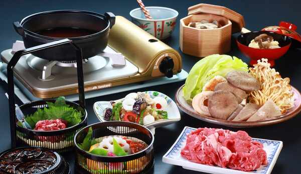 【夕食】全体の一例です