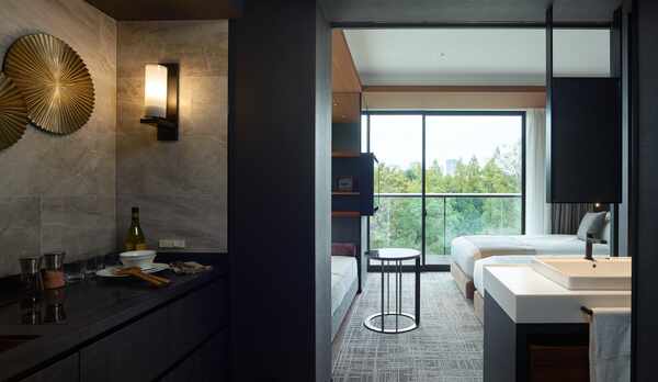 <客室>スーペリアコーナーツイン（キッチン付）