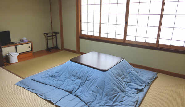 客室（和室８畳）の一例