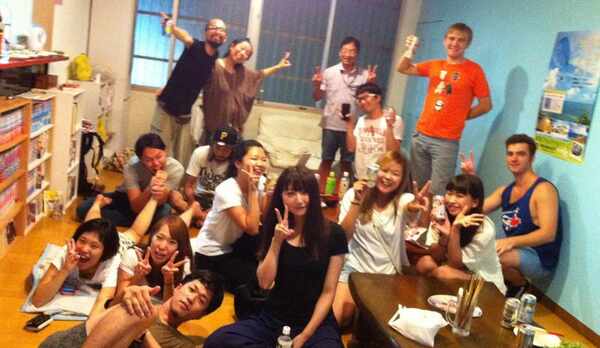 リビングでワイワイ！！