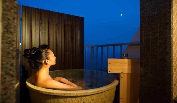 露天風呂付きツイン