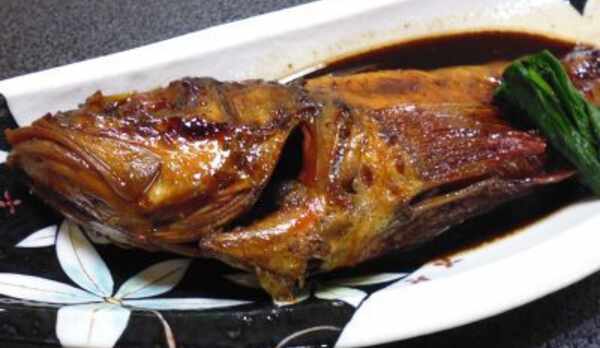 赤次（きんき）の煮つけ