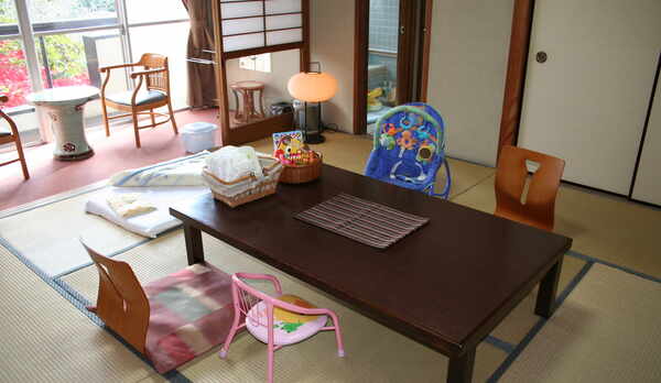 赤ちゃんプラン♪　内湯付和室一例です